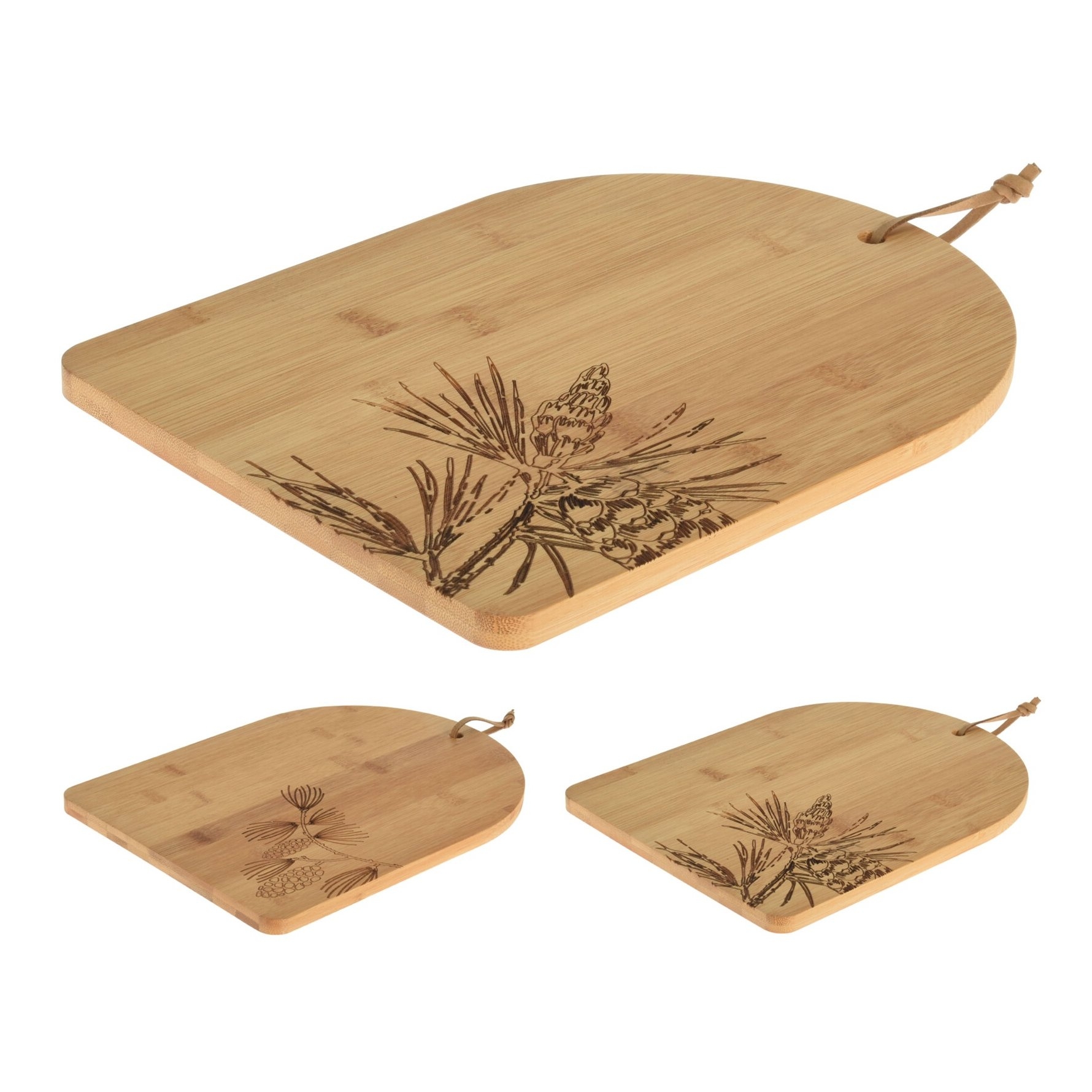 Platou Bamboo Chic 28x21 cm - modele diverse