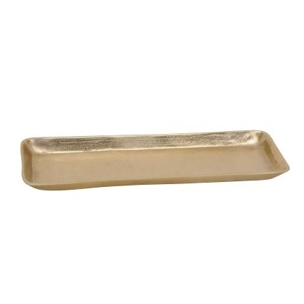 Tava Golden Polish din aluminiu auriu 55x20 cm