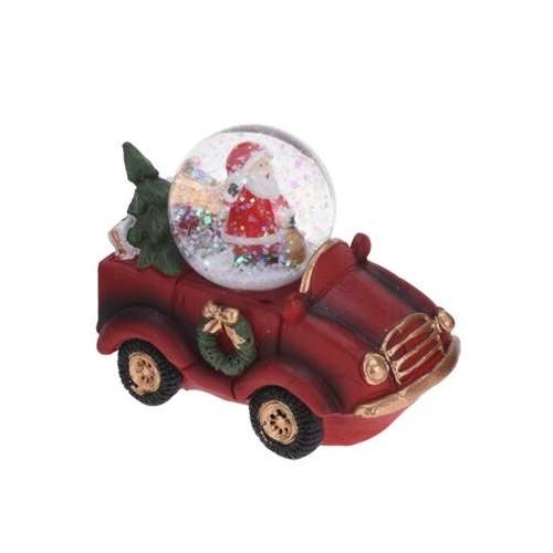 Decoratiune Christmas Car rosu 10x4.5 cm