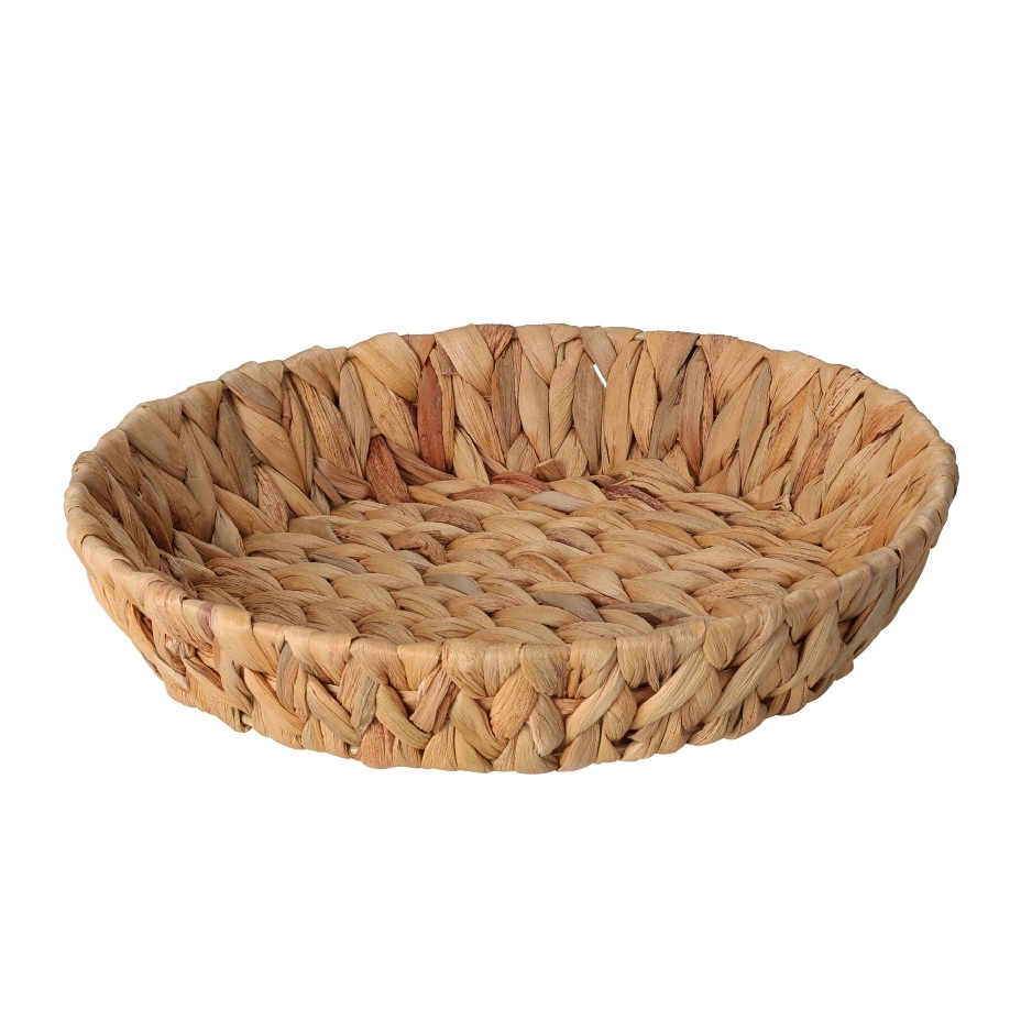 Cos rotund Braid din fibre naturale 29x6 cm