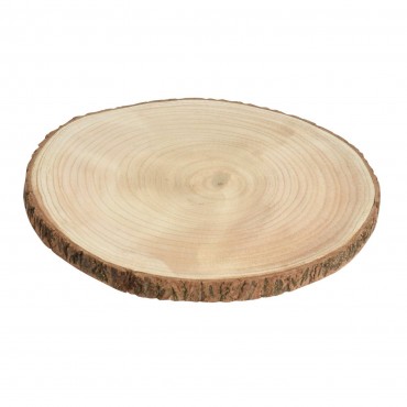 Platou Wood Slice din lemn 25 cm
