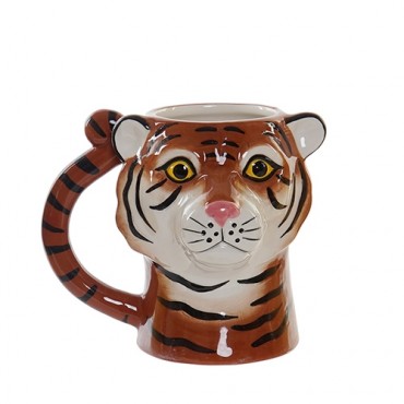 Cana Tiger din ceramica 13.5 cm