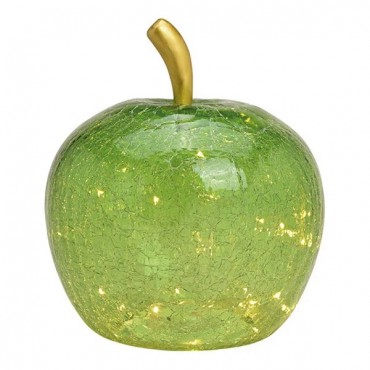 Deco Green Apple din sticla 27x30 cm