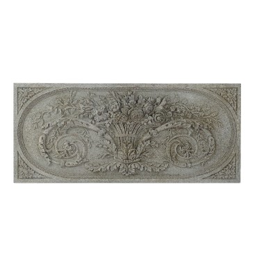 Decoratiune de perete Baroque gri antichizat  134x62 cm