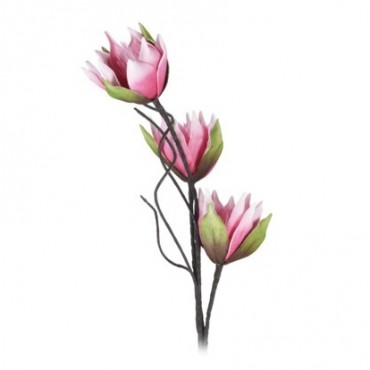 Floare artificiala Protea roz 98 cm 