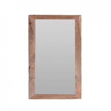 Oglinda Simplicity cu rama din lemn 100x70 cm