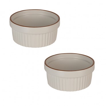 Set 2 vase de cuptor Cucina din ceramica 11 cm
