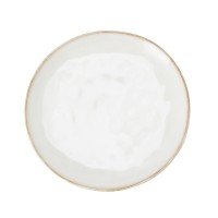 Farfurie desert Evelyn din ceramica, alb, 21 cm