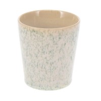 Pahar Oasis din ceramica, verde, 200 ml