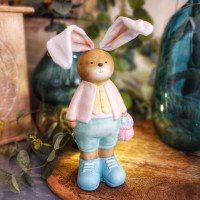 Statueta Happy Bunny baiat 29 cm