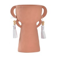 Vaza Verliene din ceramica maro 20 cm