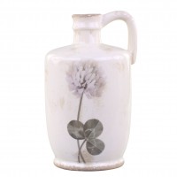 Vaza Dandelion, ceramica, crem, 26 cm 