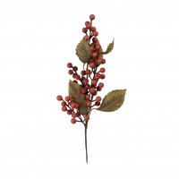 Ramura decorativa Red Berries 49 cm