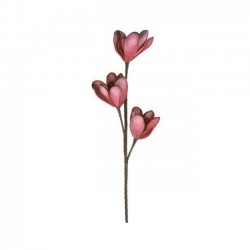 Floare artificiala Magnolia bordo 80 cm