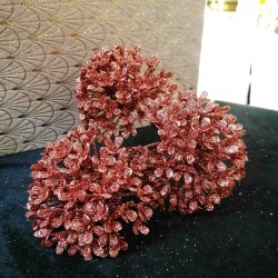 Floare decorativa Blush 34 cm
