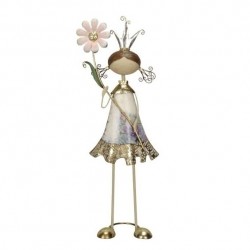 Statueta Dandelion Princess din metal, 21x12x55