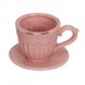 Ghiveci Cup din dolomita roz 13x8 cm - modele diverse