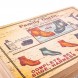 Cutie Shoes din lemn maro 30x20x9 cm
