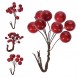Deco Red Berries 5x10 cm - modele diverse