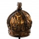 Deco Vintage Crown din sticla 29 cm