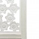 Paravan Flowers din lemn alb 152x182 cm