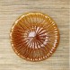 Platou Amber Leaf din ceramica 26 cm