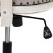 Scaun rotativ Tender din lemn alb 52x88 cm 