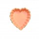 Terina Lovely Heart din ceramica corai 10.5 cm