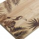 Tocator Tropical din lemn natur 33x15x1 cm