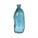 Vaza Tall Serpentine din sticla albastra 13x35 cm