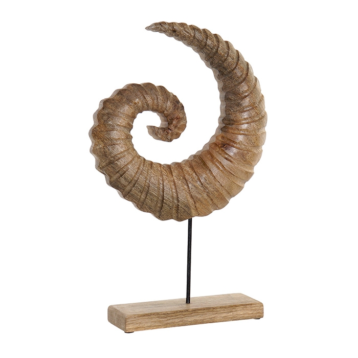 Deco Spiral din lemn 45 cm chicville.ro imagine noua 2022