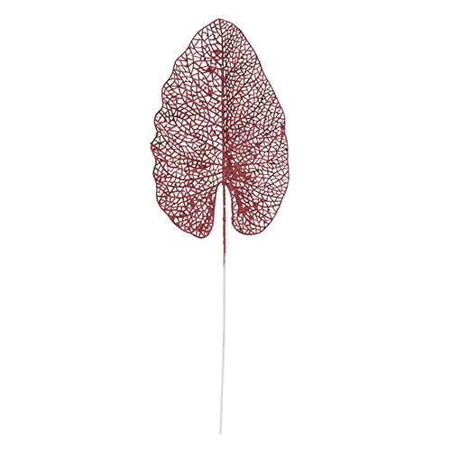 Ramura Red Leaf 67 cm chicville.ro imagine noua 2022