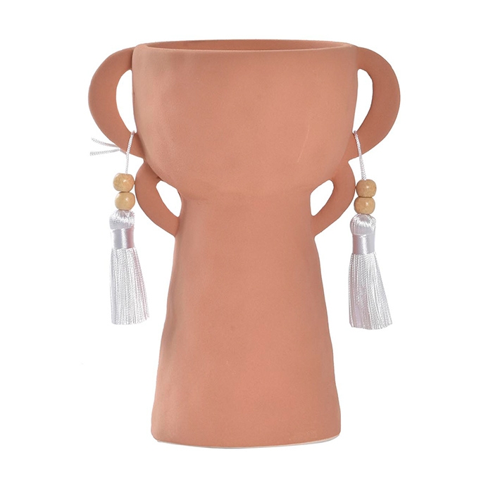 Poza Vaza Verliene din ceramica maro 20 cm